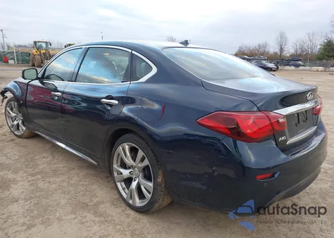2017 Infiniti Q70L 3.7X z USA, uszkodzony, nr VIN JN1BY1PR8HM210624